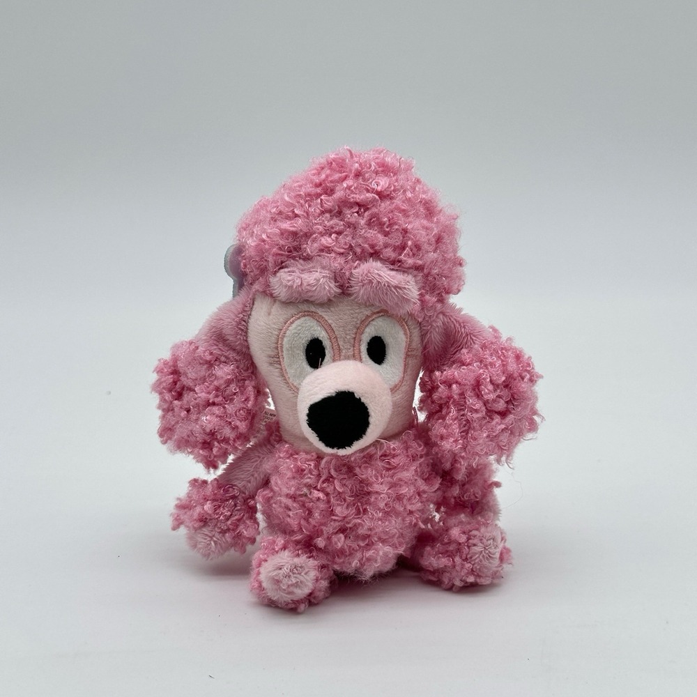 Bluey & Friends Coco Pink Poodle 8" Stuffed Animal Kids Show Plushie Stuffie